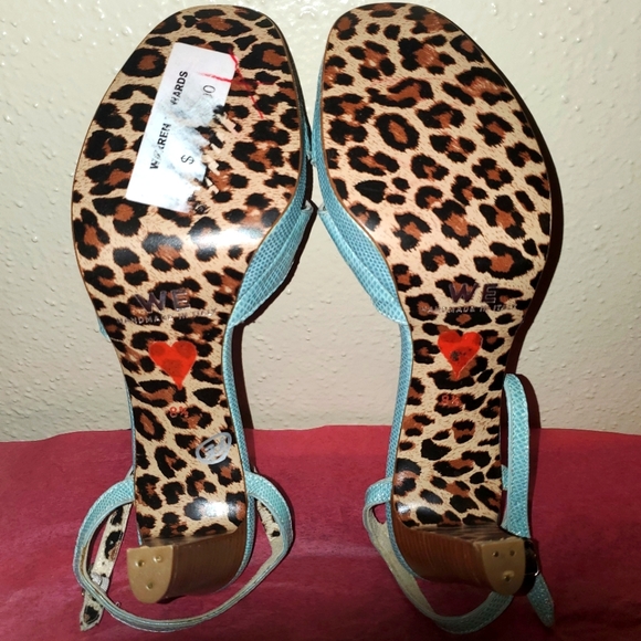 Warren Edwards Womens Open toe High Heeled Sandals 8.5 - Picture 10 of 12
